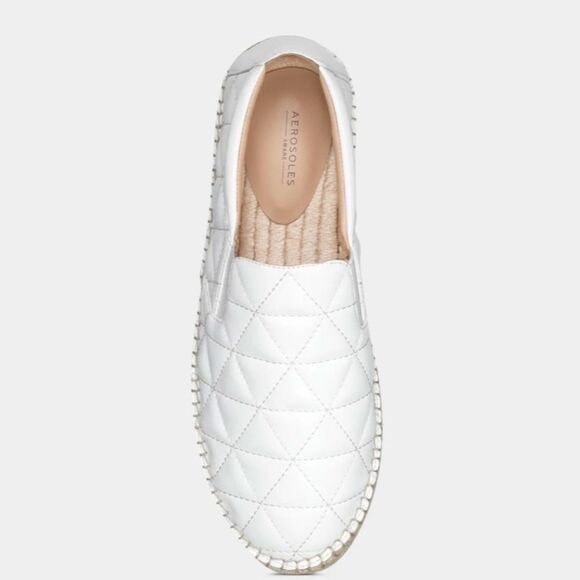 AEROSOLES FAUX LEATHER THE MARINE IN SIZE 5 1/2 NWOT FLAT HEEL PERFECT EVERYDAY - Picture 3 of 6